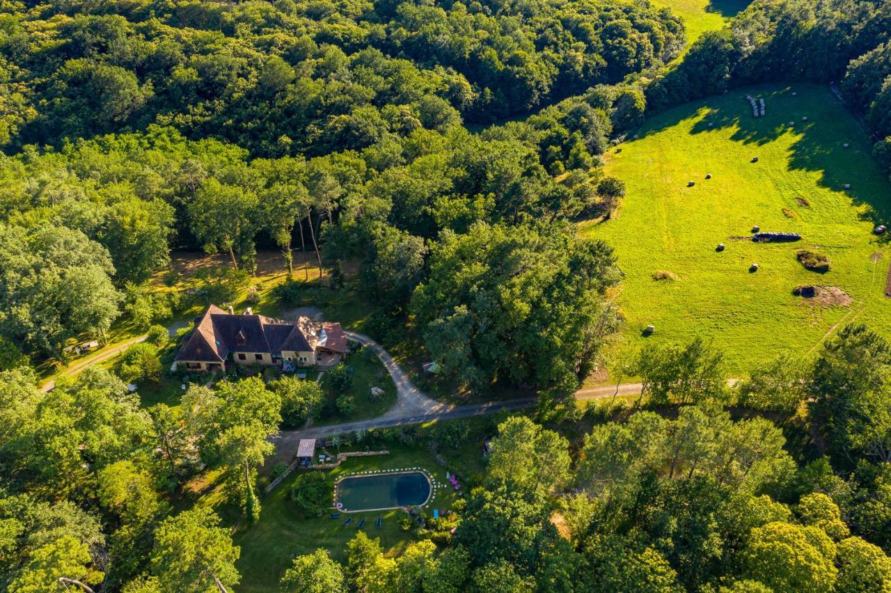 Maison De Charme, Piscine Naturelle Dordogne Perigord Prats-du-Perigord Екстер'єр фото